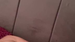 Daddy saw today the stepdaughter naked by mistake and got horny  Creampie &mdash;  huge cumshot in bed