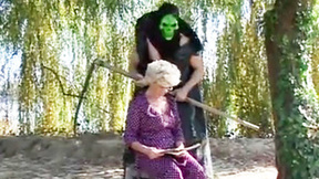 ”Old Woman Doesn't Want To Go To Hell”