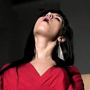 Anetta Keys Uses Vibrator in Her Ass and a Small Bullet Vibe on Her Clit