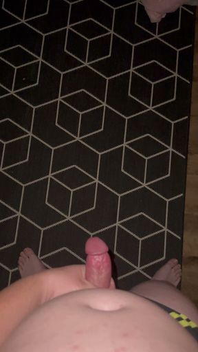Late night jerking... Wake up with hard dick