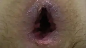 A brunette with a big dildo fucks her anal and stretches the anus and shows beautiful booty in different positions Then she masturbates her hairy cunt