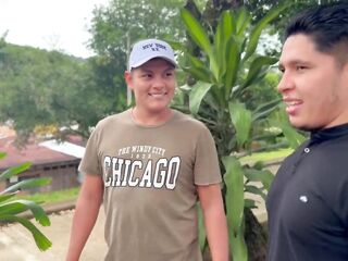 During the time that doing a market in the street, they inadvertently fell into our yards.