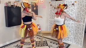 Turkey Trot FOOT WORSHIP Secret - SCARLETT PEACH & BABZ HIDEF MOV