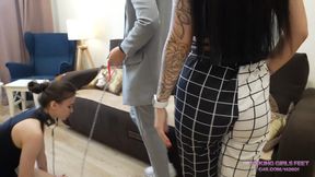 NICOLE and JANE - Smell our sweaty socks and feet!