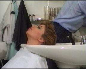 German Hairdresser Pounded in Her Tight Asshole