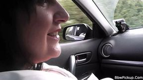 Fat girl gets lucky with huge boobs and big ass