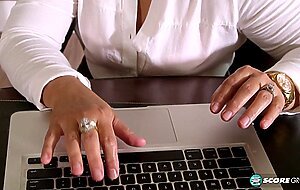 Maya luna, maya is 57 the guy fucking her ass is 26 in hd