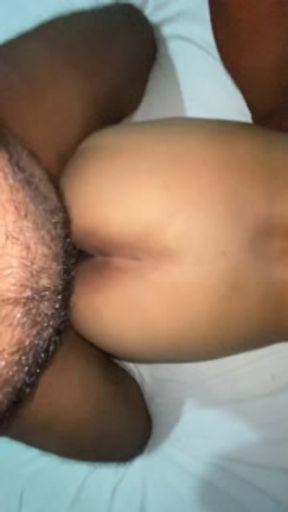 Licking pussy and fucking hard by husband  මගෙ හුත්ත ලෙවකාල. ජූස් යනකන් ගැහුව මට