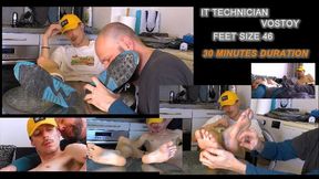 Barefoot IT technician Vostoy 30 min duration