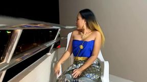 Thai Girl Removes The Condom