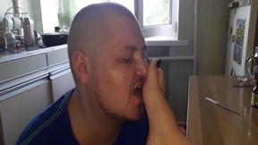 Feet Slave - Licking Dirty Flip Flops