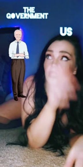 tiktok but interesting: getting butt fucked by the government