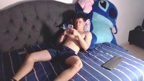 I Undress and Touch Myself Hotly
