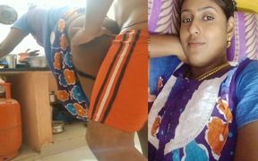 Desi Housewife’s Big Ass Fucked in Spicy Kitchen
