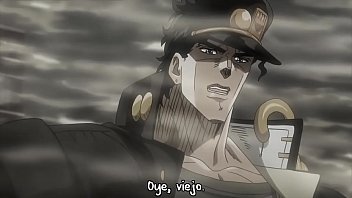 jojo&#039_s bizarre adventure stardust crusaders capitulo 14 (sin censura)