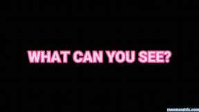 WHAT CAN YOU SEE?