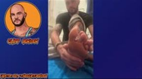 Cliff Jensen Does A Foot Tease For Foot Freaks