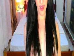 Shemale Goddess Cums On