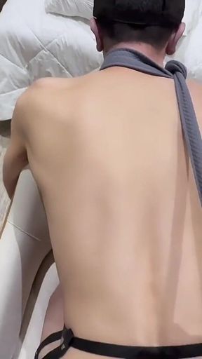 Stepdad Fucks His Cute Gay Stepson Without a Condom and Cums in His Face