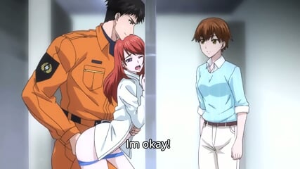 Caught in the Men's Locker Room: Pussy Fingering with Shaking Orgasm (Hentai)