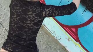 Mofos - Rebecca Volpetti Takes up a Friendly Stranger's Give to Fuck in Outdoor