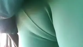 Sexy Cameltoe Action at Busy Gas Station Reveals Camera Depths