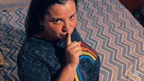 Waking her up to suck my cock