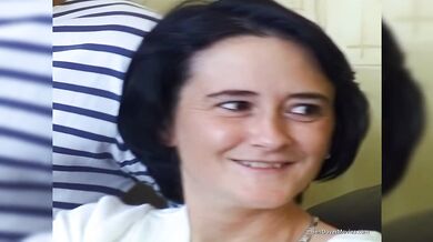 Petite housewife gets a makeover ready for her threesome