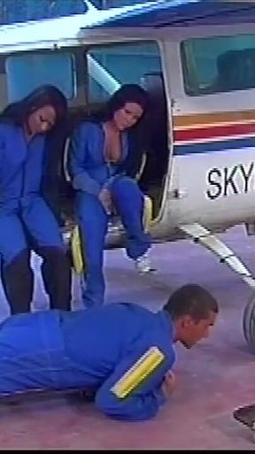 3some on the Plane with the Flight Instructor