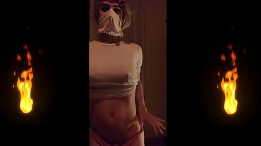 Blonde shemale with huge boobs