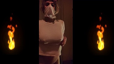 Blonde shemale with huge boobs