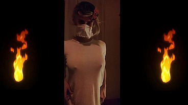 Blonde shemale with huge boobs