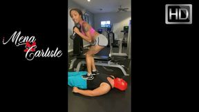 Gym Trample Session - WMV (HD720p)