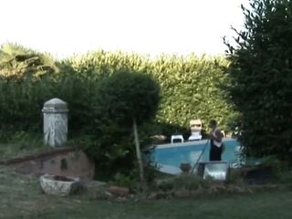 Large rod for a naughty blond