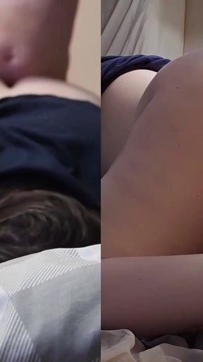 Stunning moment from &quot;What angle do you prefer? From the front or behind?&quot;