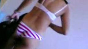 My sweet Asian girlfriend moans under me