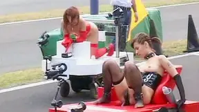 F1 Rivals Collide – Wild Speed Steamy Pit Stop Action