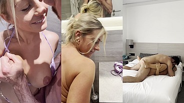 Sneaking in Bathroom to Join My Boyfriend in the Shower, Which Lead to Hard Fuck