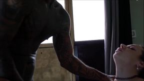 Argentina came to clean up and ended up swallowing my fat cock