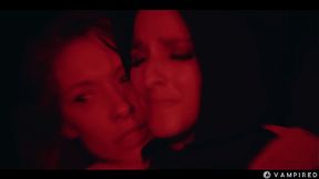 Lezdom Vampire Sex - Dominatrix Amirah Fingering Brat Blonde Ashby Winter