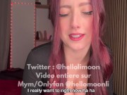 Je lui suce sa grosse bite et ses couilles et me prend une grosse facial libertine française teen