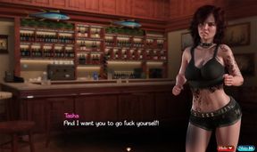 Treasure of Nadia [v30042] Part 65 Tasha Alone in the Bar by Loveskysan69
