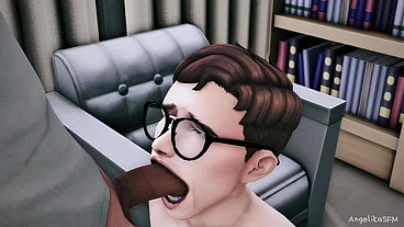 TWO YOUNG STUDENTS DECIDED TO HAVE HARD ANAL SEX IN THE LIBRARY...