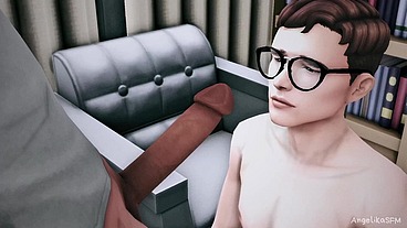 TWO YOUNG STUDENTS DECIDED TO HAVE HARD ANAL SEX IN THE LIBRARY...