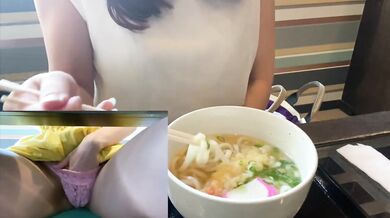 I tried to feel good while eating rice!