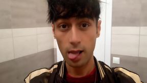 Compilation - Uncut Boy Piss at Different Places - Urinal, Outside
