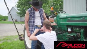 SCORCHING Furry Boy LATINO Farmer Fixes The Tractor And Jock s Bootie