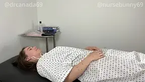 Nurse Bunny Gets a Gyno Exam Multi Angle