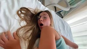 Perfect Tits Are Shaking From Passionate Sex In The Morning With A Neighbor, featuring  DickForLily