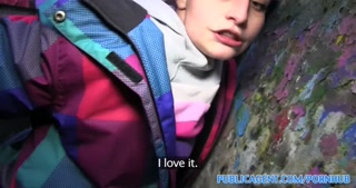 PublicAgent Yana the street dancer fucks to be on talent TV Show